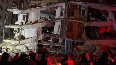 Photo of زلزال عنيف يضرب جنوب تركيا وشمال سوريا